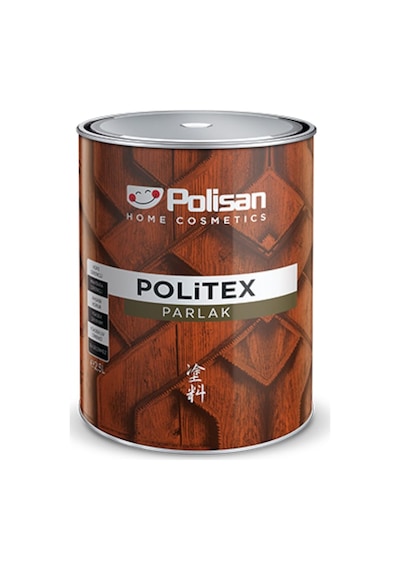 Polisan Politex Lüx Vernik Ahşap Koruyucu Parlak Meşe 2,5 Lt