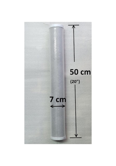Blok Karbon Filtre 20" Su Filtresi Karbon Su Arıtma Cihazı