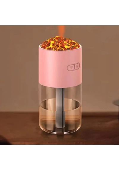 Divex Yanardağ Görünümlü Hava Nemlendirici Volcano Humidifier Pembe H-42