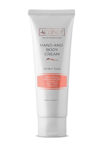 Aclınd Hand & Body Cream, Shea Butter Özlü El Ve Vücut Kremi 100 Ml