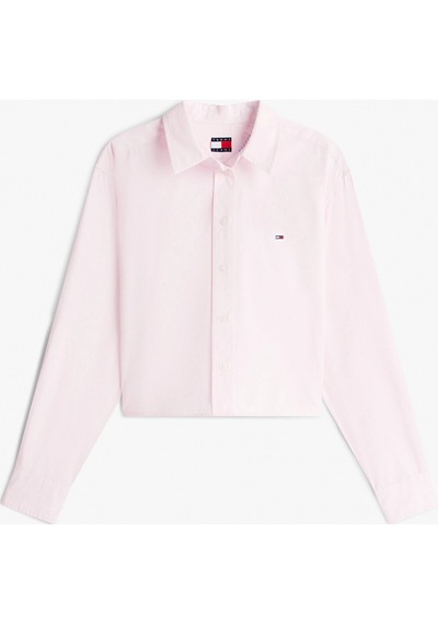 Tommy Hilfiger Tjw Kısa Rahat Kesim Kadın Pembe Gömlek Dw0dw22078tog Pembe