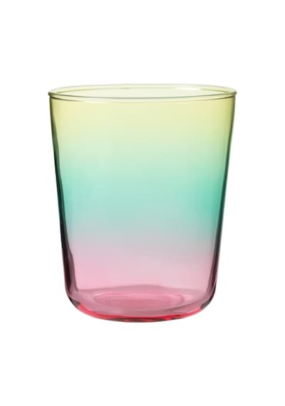 Mudo Home Atlanta Meşrubat Bardağı Sarı 315 Ml Çok Renkli