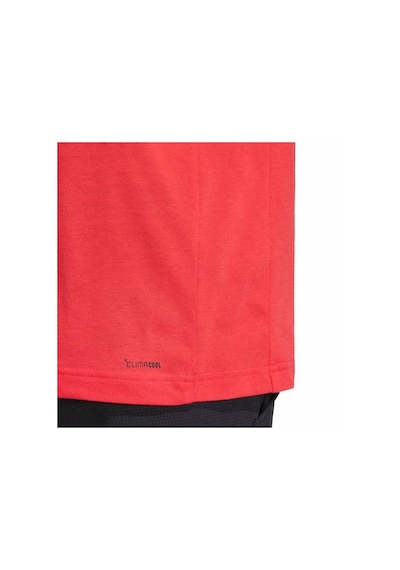 Adidas Workout Essentials Feelready Erkek Kırmızı Yuvarlak Yaka Tişört Kırmızı