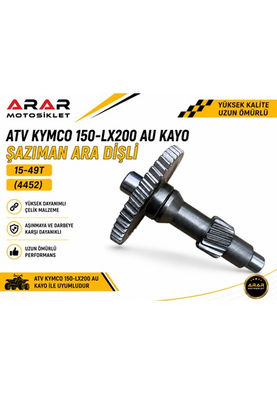 Atv Kymco 150-lx200 Au Kayo Şazıman Ara Dişli 15-49t 4452