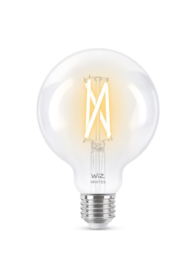 Wiz 60W Sarı-Beyaz Ambiyans E27 Şeffaf Cam Akıllı Filament Ampul (G95)