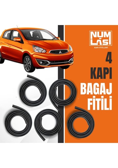 Mitsubishi Spacestar 2019-2022 4 Kapı + Bagaj Fitili-a Kalite-numlas-nm3038
