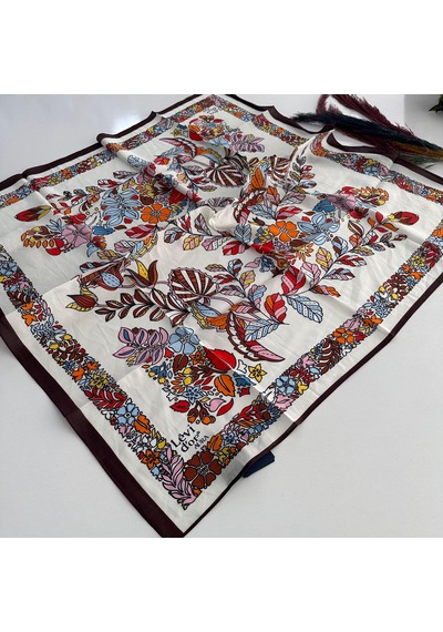 Levidor Levi'dor Premium Aura Eşarp Aur0809-26466 Çok Renkli