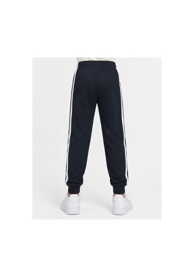 Mavi Boncukk Çocuk Unisex Şeritli Paça Lastikli Alt Eşofman Siyah1