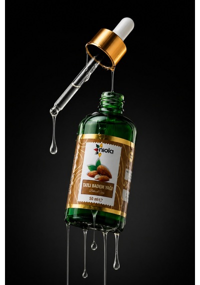 Tatlı Badem Yağı 50 Ml - Bitkisel Tatlı Badem Yağı - 917176048