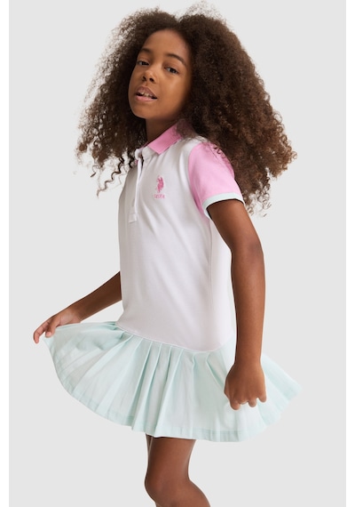 U.S. Polo Assn. U.s. Polo Assn. Kız Çocuk Nil Elbise Örme 50320459-vr083 Nıl