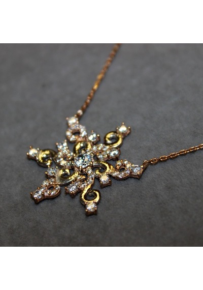 Osmanlı Motif Yıldız Kolye (407371975)