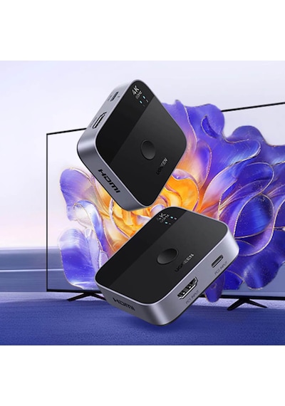 Ugreen 2-in-1 Çift Yönlü Usb-c+hdmı 4k 60hz Switch, 55452
