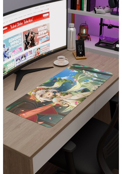 Nahida Genshin Impact Anime Gacha V5 - 70x30 Xl Gaming Mouse Pad Fare Altlığı