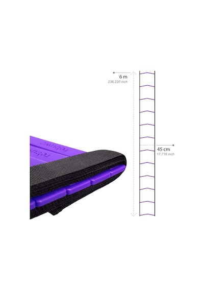 Rebuwo Antrenman Merdiveni 6 Metre 12 Çubuklu Idman Merdiveni Çok Renkli