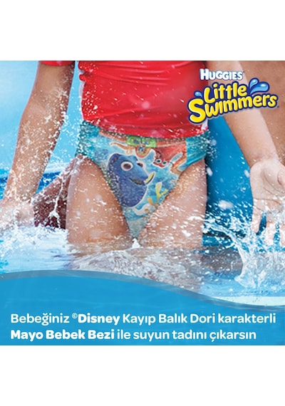 Huggıes Little Swımmers Mayo Bebek Bezi Beden:5-6 12-18kg 5 - 6 Numara