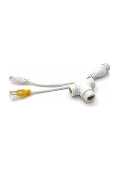 Poe T Adaptör Splitter Rj45 Ethernet + Dc Güç Ayırıcı Ip Kamera Ve Ağ Cihazları Için 1
