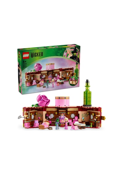 LEGO® Wicked Glinda ve Elphaba’nın Yurdu 75683 - 8 Yaş ve Üzeri Çocuklar için 2 Mini Bebek İçeren Fantastik Oyuncak Yapım Seti (740 Parça)