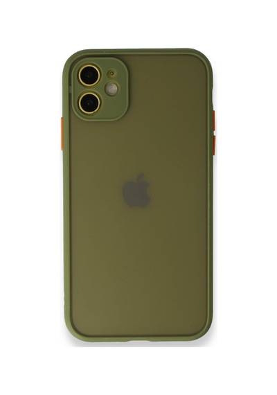 FitCase Apple Uyumlu iPhone 11 Kılıf Montrea Silikon Arka Kapak