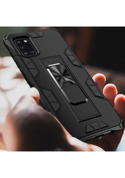 Samsung Uyumlu Galaxy A31 Kilif Miknatisli Zirhli Korumali Silikon 466954530