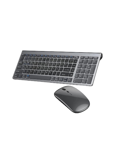 Onezero Kablosuz Türkçe Klavye Mouse Set Şarjlı Klavye Mouse 2.4g Usb Dongle Ve Bluetooth Bağla Diğer