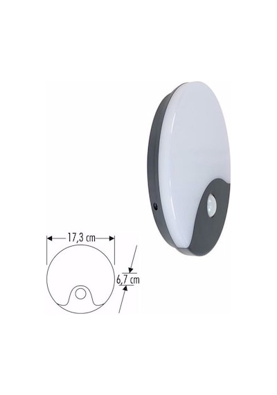 Cata 12w Sensörlü Dekoratif Led Aplik Ct-7092 Beyaz