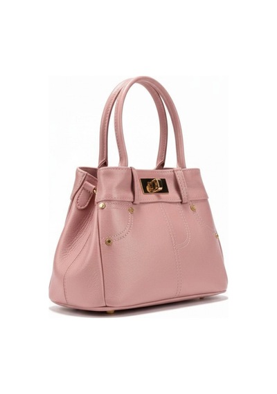 Glemix Nepal Pembe Cilt Jean Model Tasarım Kadın El Ve Omuz Çantası Pembe
