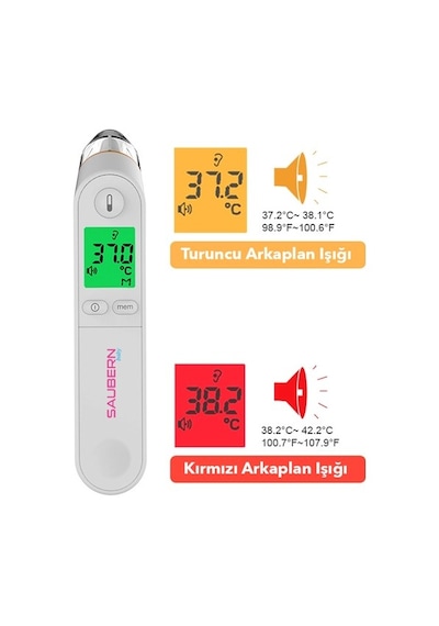 Saubern Baby BNT9601 Dijital Kulaktan Ateş Ölçer