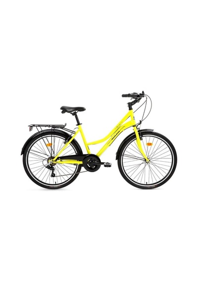 Bisan Smile 28" Jant 44cm 7 Vites Şehir Bisikleti Sarı
