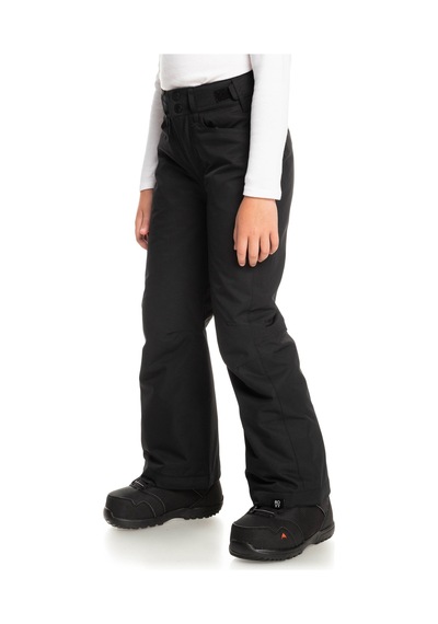 Roxy Backyard Kiz Çocuk Su Geçirmez Snowboard Pantolonu Siyah