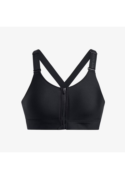 Under Armour Infinity High Zip 2.0 Kadın Siyah Bra 1384118 2800282