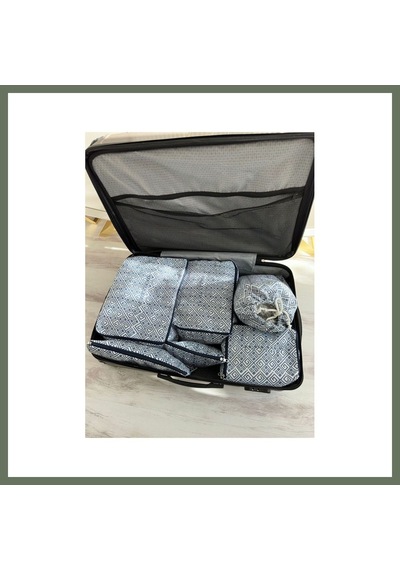 Bezos 6 Lı Valiz Düzenleyici Bavul Içi Organizer Set Seyahat Hurcu Bezos1 Çok Renkli