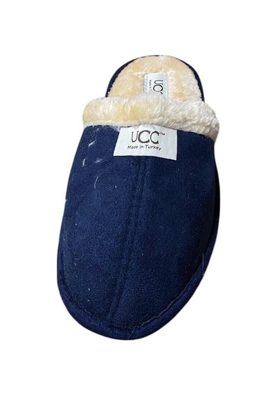 General Kışlık Ev Terliği Lacivert Krem - 675420116 Lacivert Krem
