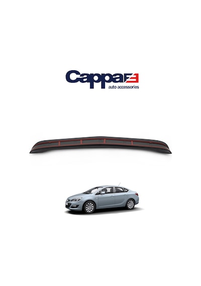 Cappafe Opel Astra J Arka Tampon Eşiği Koruma Akrilik Abs 12-1