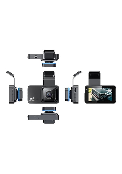 Çift Lens 1296p Süper Hd Araç İçi Kamera Wifi Arka Görüşlü