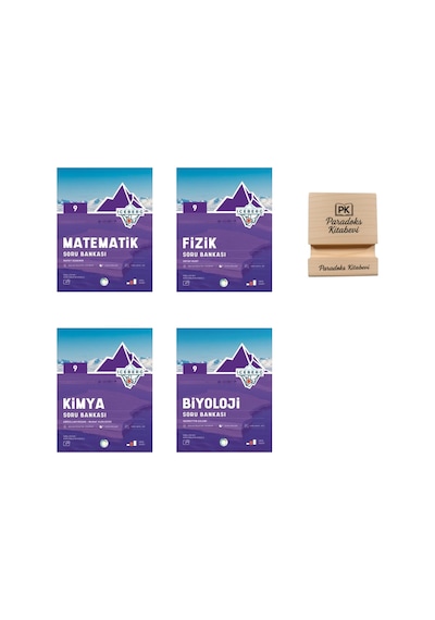 Okyanus 9. Sınıf Iceberg Matematik Fizik Kimya Ve Biyoloji Soru Bankası 4lü Set+ Telefon Standı