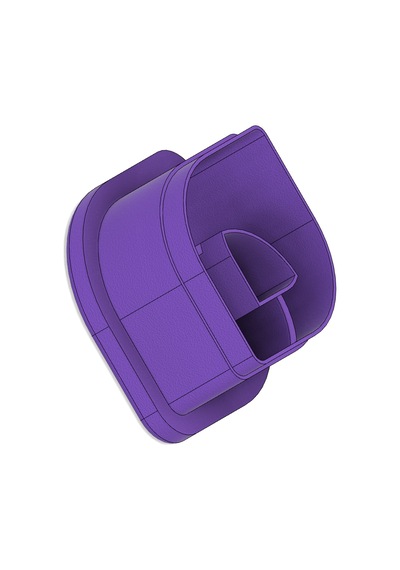 Polimer Kil Küpe Kalıbı Model 0004