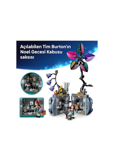LEGO® ǀ Disney Sally’nin Saksısı 43288 - 9 Yaş ve Üzeri Çocuklar için 2 LEGO Disney Figürü İçeren Oyuncak Yapım Seti (346 Parça)