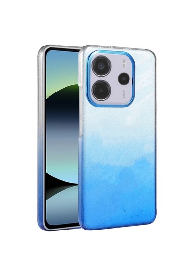 Xiaomi Redmi Note 14 4g Uyumlu Glossy Kapak - Mavi