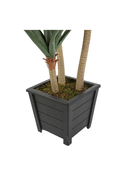 Yapay Çiçek Deposu Yapay 3 Gövdeli Yucca Ağacı Artificial Foilage 150 Cm