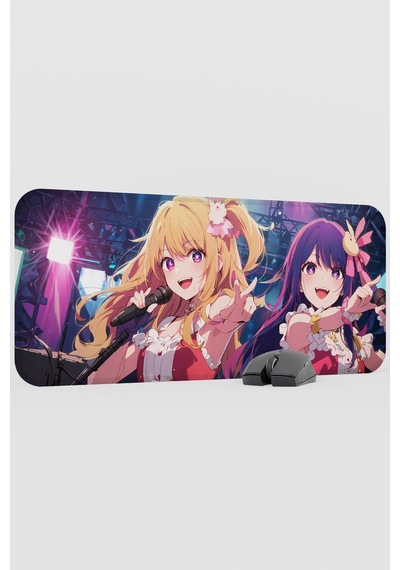 Oshi No Ko Anime V5 - 70x30 Xl Gaming Kauçuk Kaymaz Taban Mouse Pad Fare Altlığı