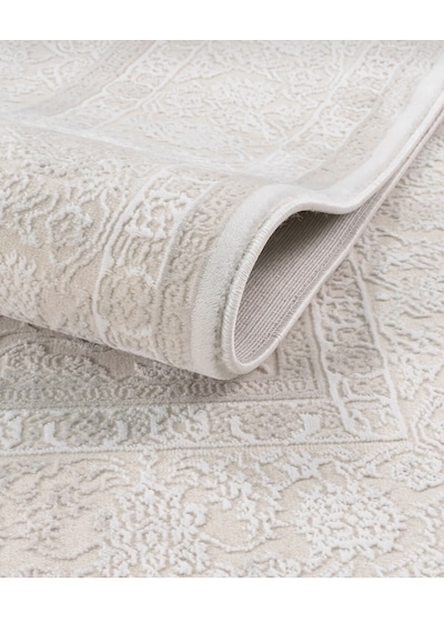 Elvey Home 7135 Krem Modern Desen Doğal Taban Koridor Mutfak Çocuk Oturma Odası Salon Halı Yolluk 7135kemik