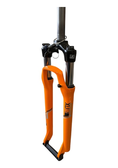 Sr Suntour Xcm30 29"jant Gidondan Kilitlenebilir Bisiklet Maşası Turuncu 1-1/8 Qr Maşa Disk Fren