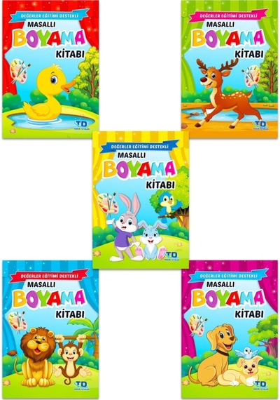 Masallı Boyama Kitabı