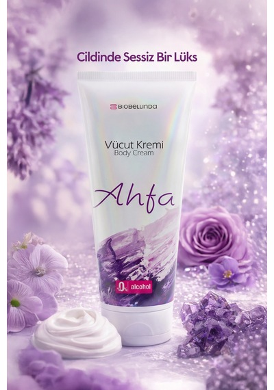 Doğal Ahfa Vücut Nemlendirici Ve Bakım Kremi Tam Koruma Sağlar 200 Ml