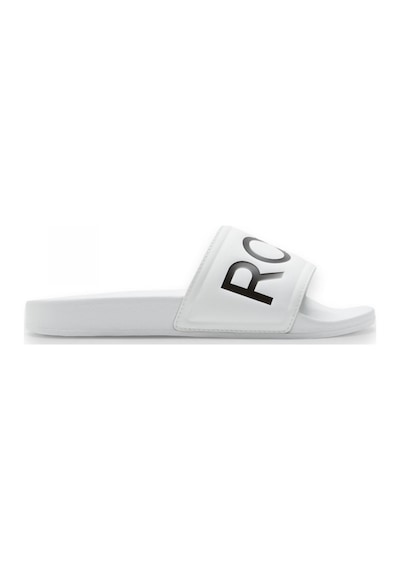 Roxy Arjl100679z Slippy Ii Günlük Beyaz-siyah Kadın Terlik Beyaz - Siyah