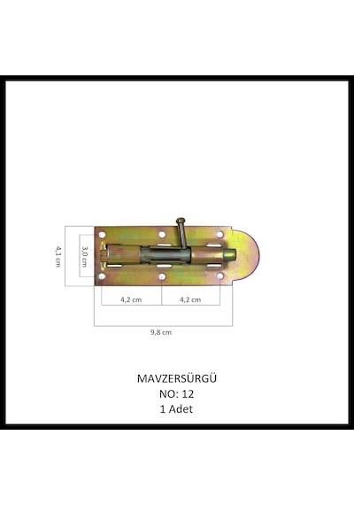Mavzer Sürgü No: 12 Sarı