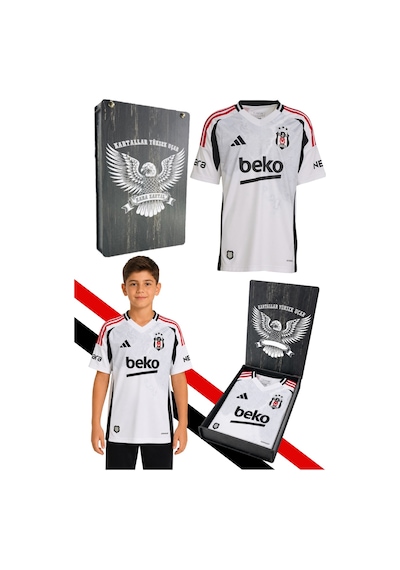 Beşiktaş Adidas Bjk Beyaz Çocuk Forma Bjk 3 Jsy Y Lazer Kutu Hediyeli Beyaz Lzr