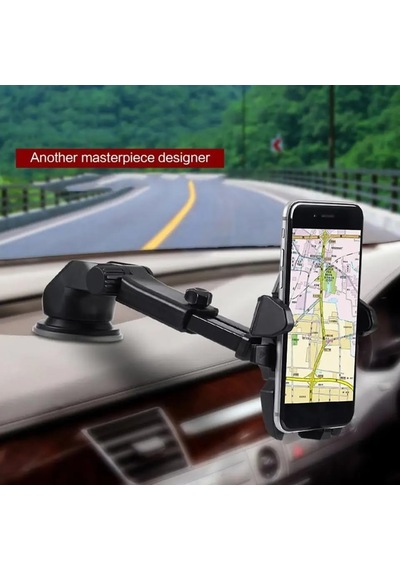 Kyrotech Araç İçin Telefon Tutucu, 360 Derece Dönebilen, Tüm Telefonlara Uyumludur, Suv, Tır, Kamyonet, Pick Up, Panelvan İçin Extra Uzun Teleskopik Tutucu 2 Mixed