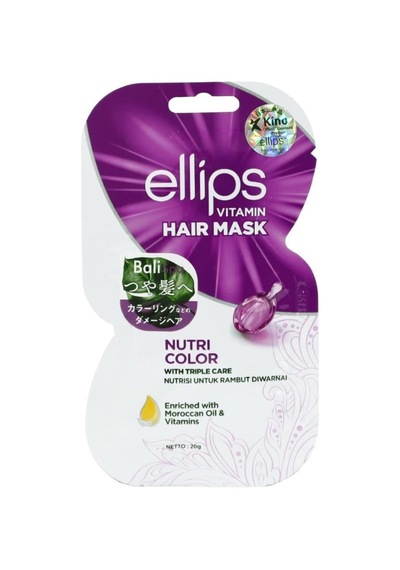 Ellips Nutri Boyalı Saçlara Özel Vitamin Saç Maskesi 20 G