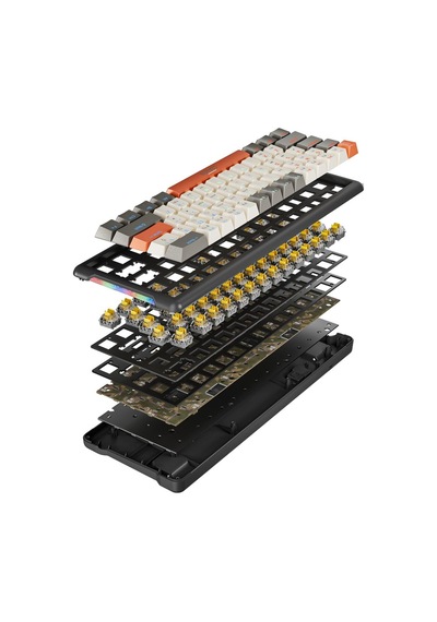 K610 Kablolu Kırmızı Switch Mekanik Oyuncu Klavyesi-61 Tuş Rgb-hot Swap